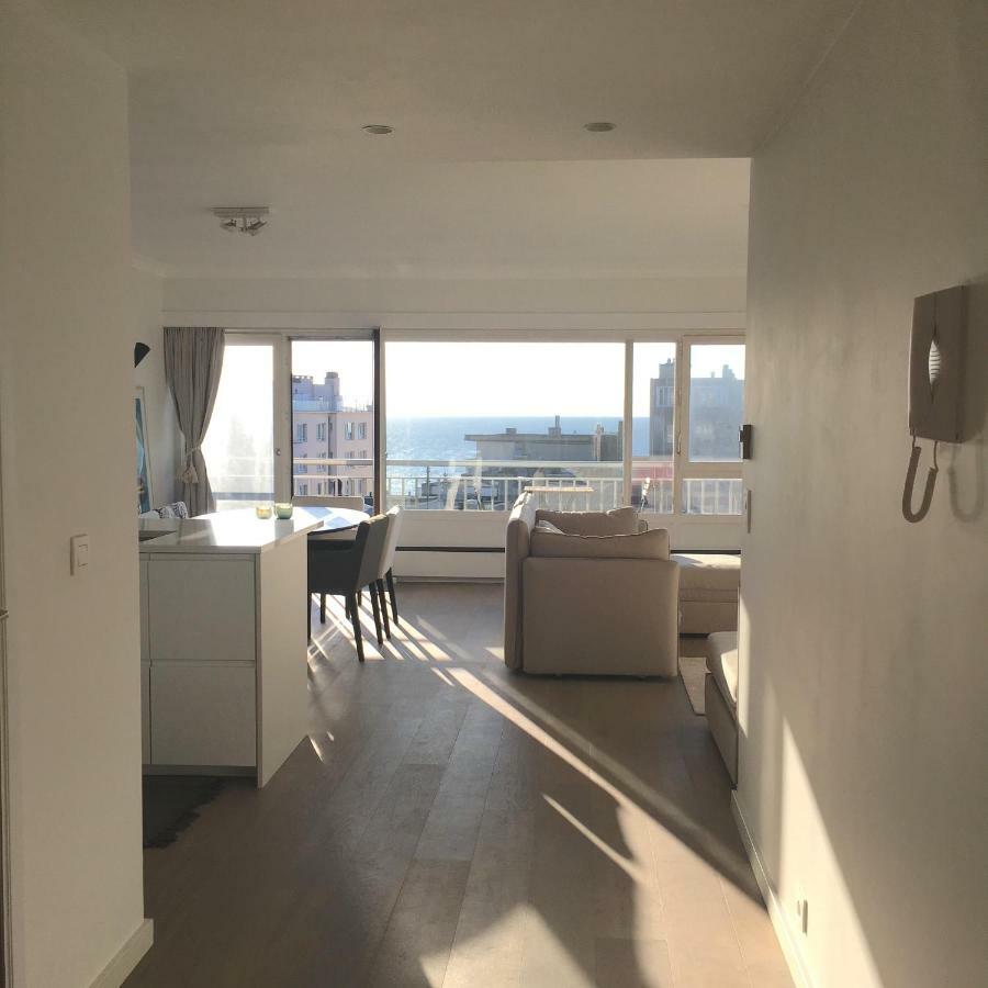 Sea And City View With Double Terrace Flat C Oostende Dış mekan fotoğraf